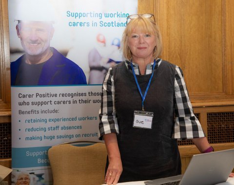 Carer Positive Stand at the Carers Conference